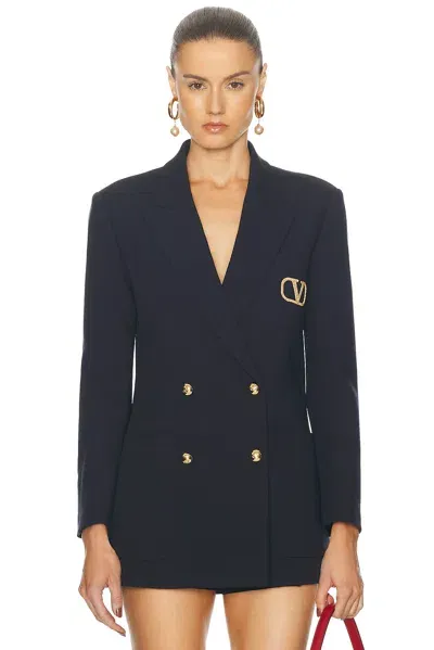 Valentino Formal Jacket In Navy