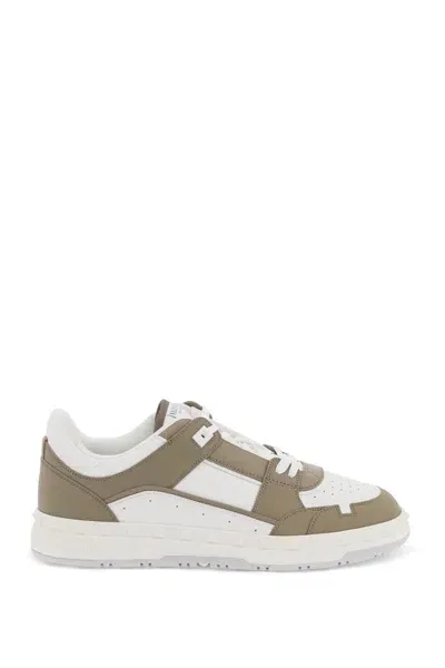 Valentino Garavani Freedots Low-top Sneakers In White