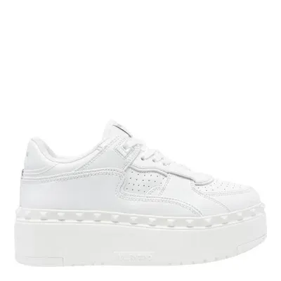 Valentino Garavani Freedots Xl Sneakers In Weiss