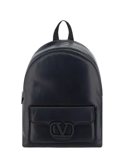 Valentino Garavani Backpacks In Black