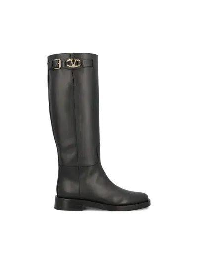 Valentino Garavani Boots In Black