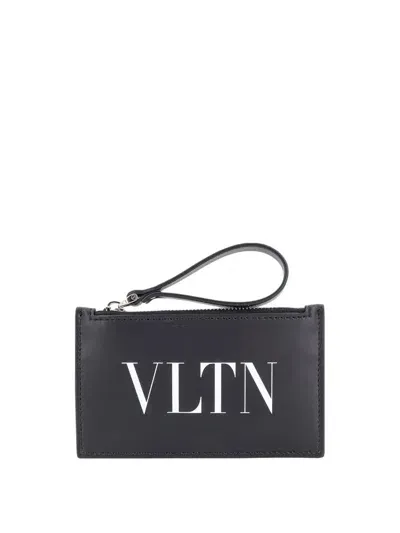 Valentino Garavani Card Holder In Black