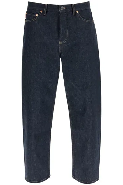 Valentino Garavani Chino Fit Jeans For In Blue