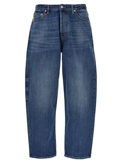 Valentino Denim Jeans In Blue