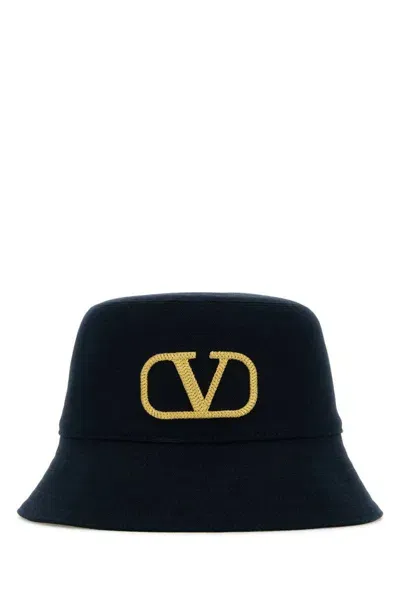 Valentino Garavani Hats And Headbands In Blue