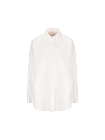 Valentino Garavani Jackets In White