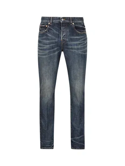 Valentino Garavani Jeans In Blue