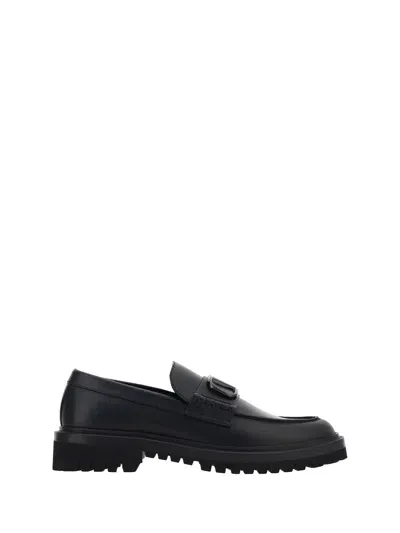 Valentino Garavani Loafers In Black