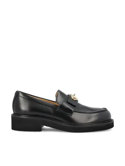 Valentino Garavani Low Shoes In Black