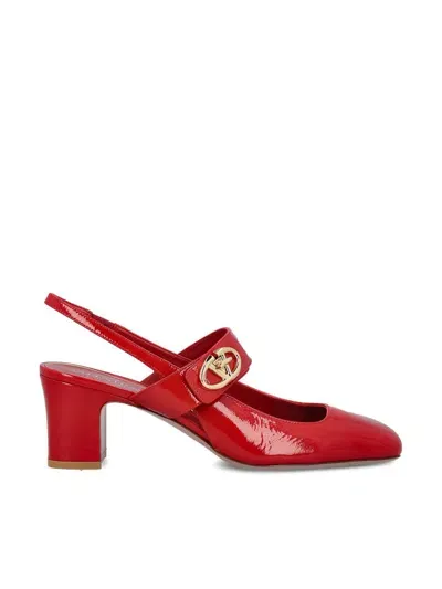 Valentino Garavani Low Shoes In Red