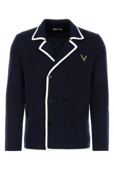 Valentino Blue Wool Blazer