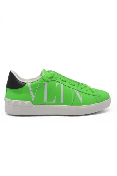 Valentino Garavani Open Sneakers In Green