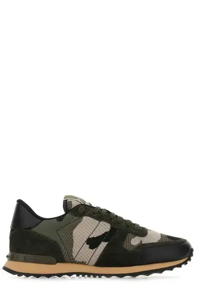 Valentino Garavani Rockrunner Camouflage In Multi