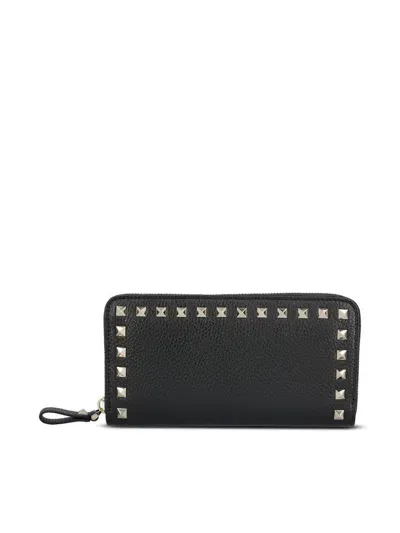 Valentino Garavani Rockstud Zip In Black