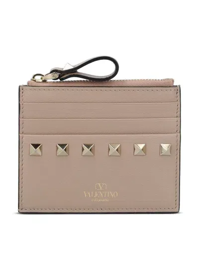 Valentino Garavani Rockstud Zip In Pink