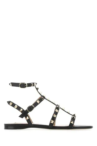 Valentino Garavani Sandals In Black