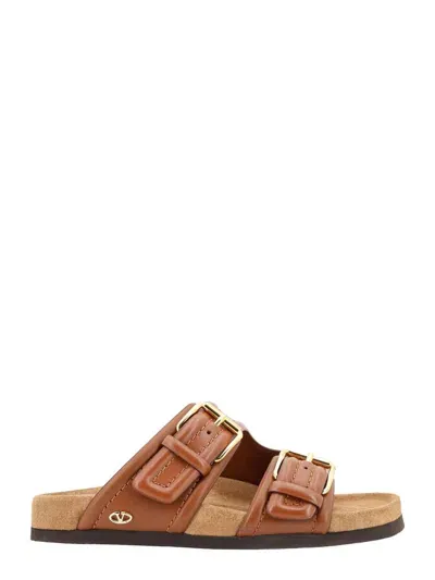 Valentino Garavani Sandals In Brown