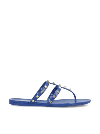 Valentino Garavani Sandals In Riverside Blue