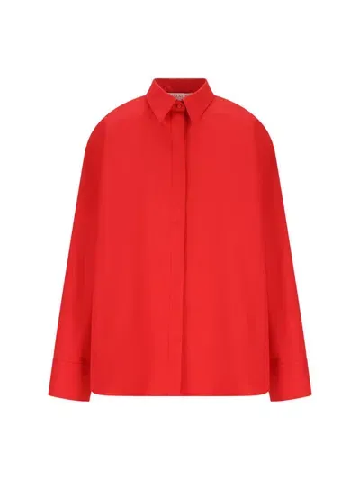 Valentino Garavani Shirts In Red