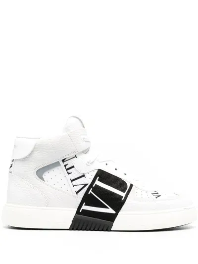 Valentino Garavani Sneakers In Bianco/nero-bia/bia/ghiaccio/b