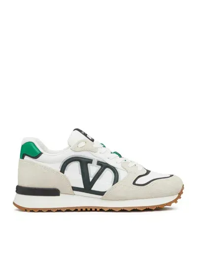 Valentino Garavani Sneakers Shoes In Plata