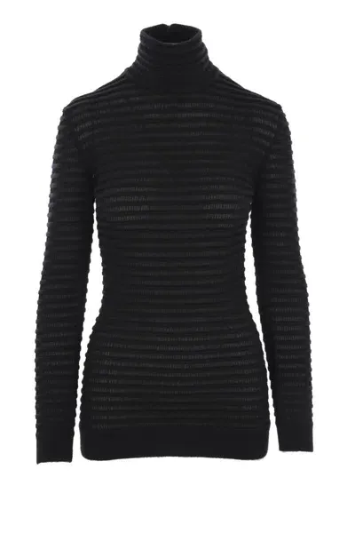 Valentino Garavani Sweaters In Black