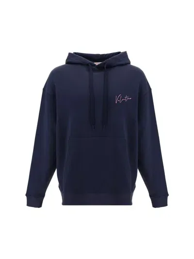 Valentino Garavani Sweatshirts In Blue