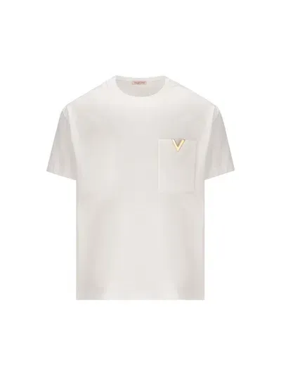 Valentino Garavani T-shirt And Polo In White