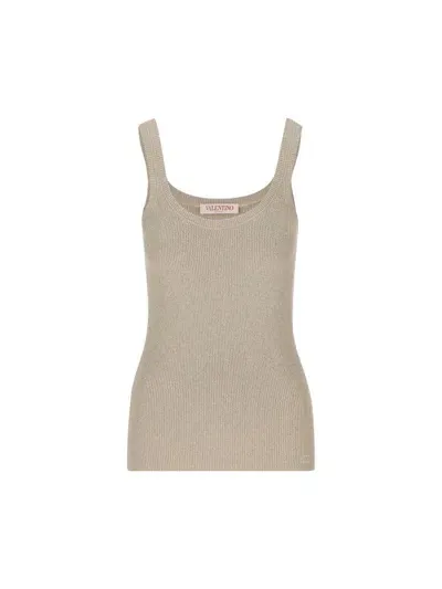 Valentino Garavani Top In Beige