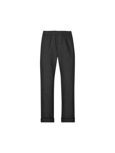 Valentino Garavani Trousers In Black