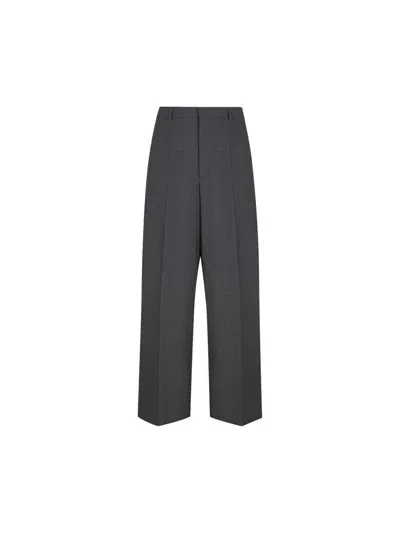 Valentino Garavani Trousers In Gray