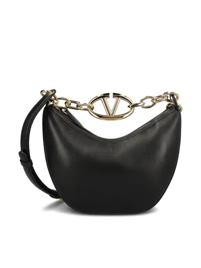 Valentino Garavani Vlogo Chain In Black