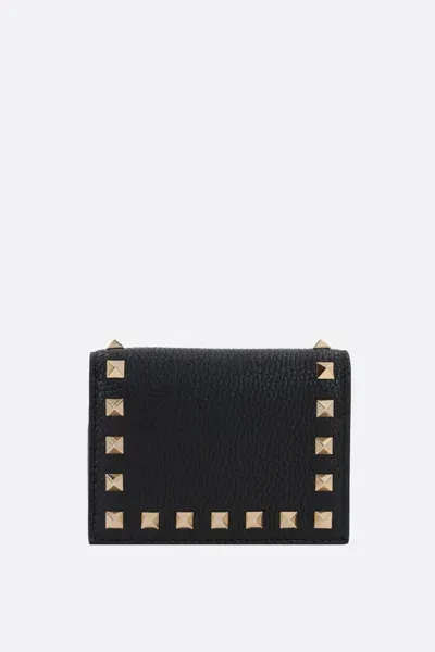 Valentino Garavani Wallets In Black