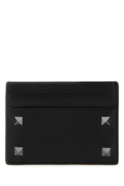 Valentino Garavani Wallets In Black