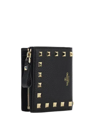 Valentino Garavani Wallets In Black