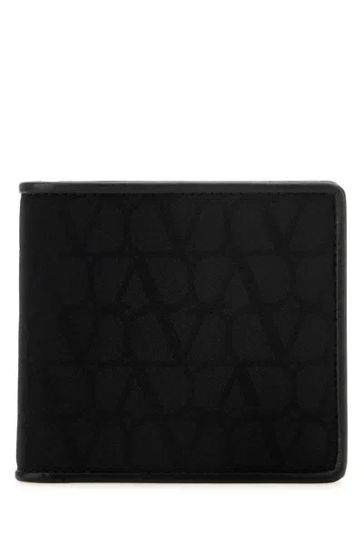 Valentino Garavani Wallets In Black