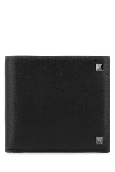 Valentino Garavani Wallets In Black