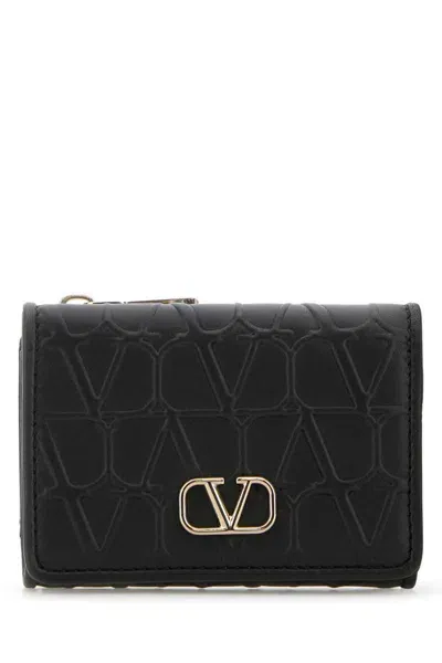 Valentino Garavani Wallets In Black