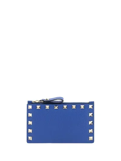 Valentino Garavani Wallets In Blue