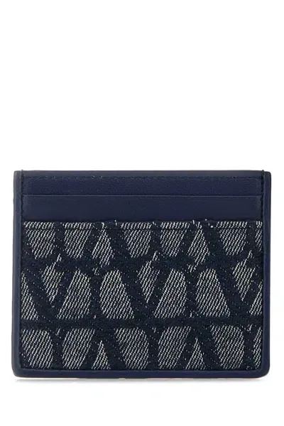 Valentino Garavani Wallets In Blue