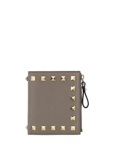 Valentino Garavani Wallets In Brown