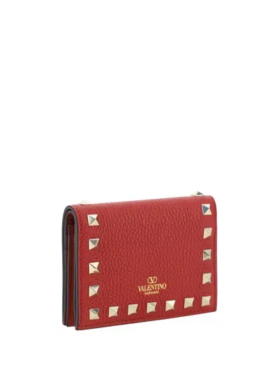 Valentino Garavani Wallets In Red