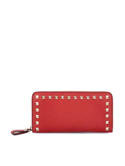 Valentino Garavani Wallets In Red V