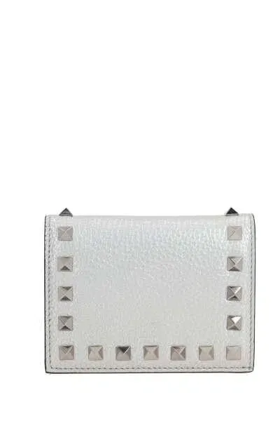 Valentino Garavani Wallets In Silver