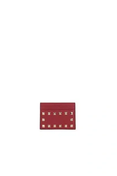 Valentino Garavani Wallets In Valentine Red