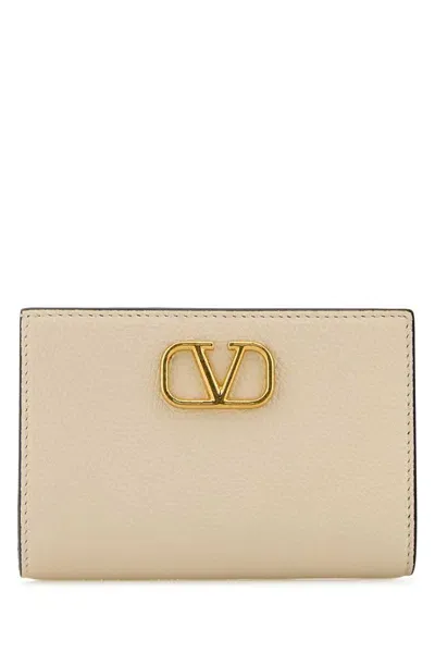 Valentino Garavani Wallets In White