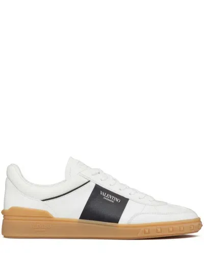 Valentino Garavani White Leather Sneakers