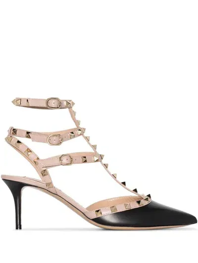 Valentino Garavani With Heel In Black