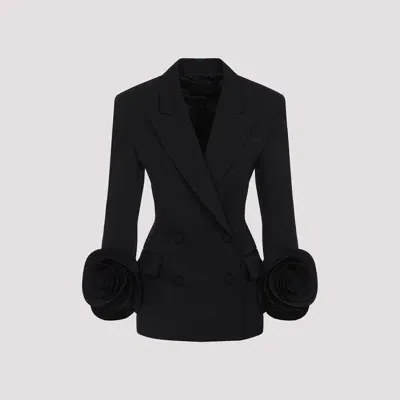 Valentino Grisaille Jacket In Black