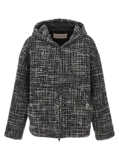 Valentino Hooded Jacket In Multicolor